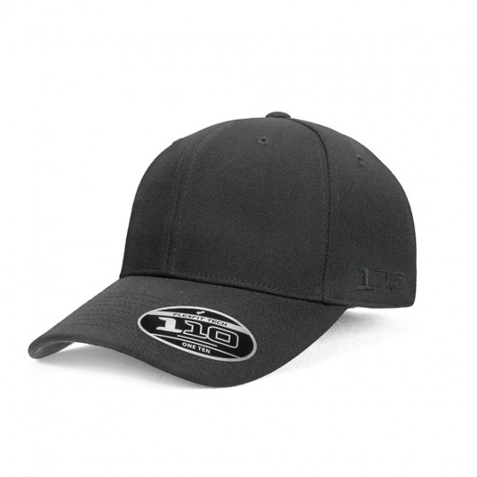 Black Flexfit Cotton Twill Snapback Caps